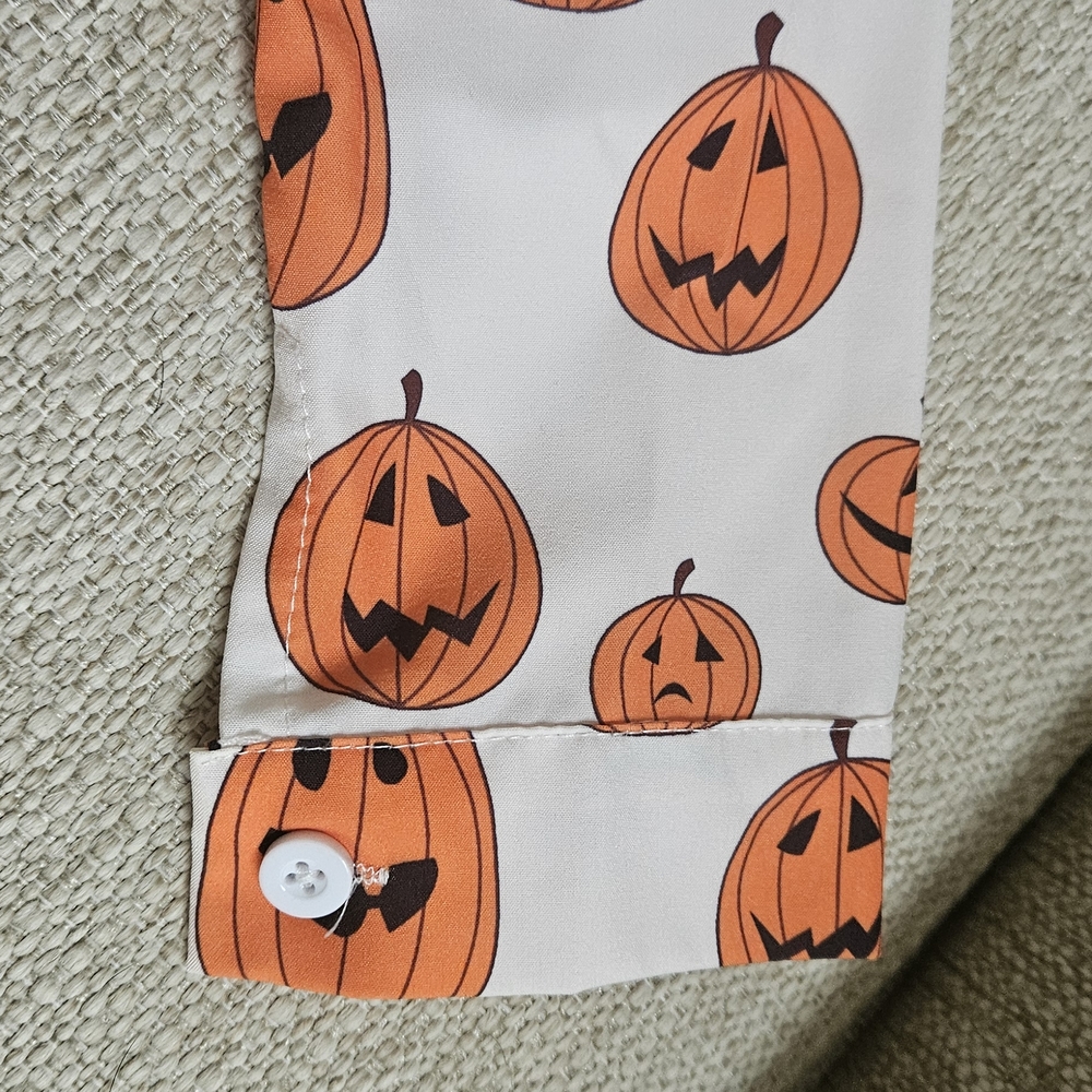 Pumpkin Print Shirt - Picture 4 of 5